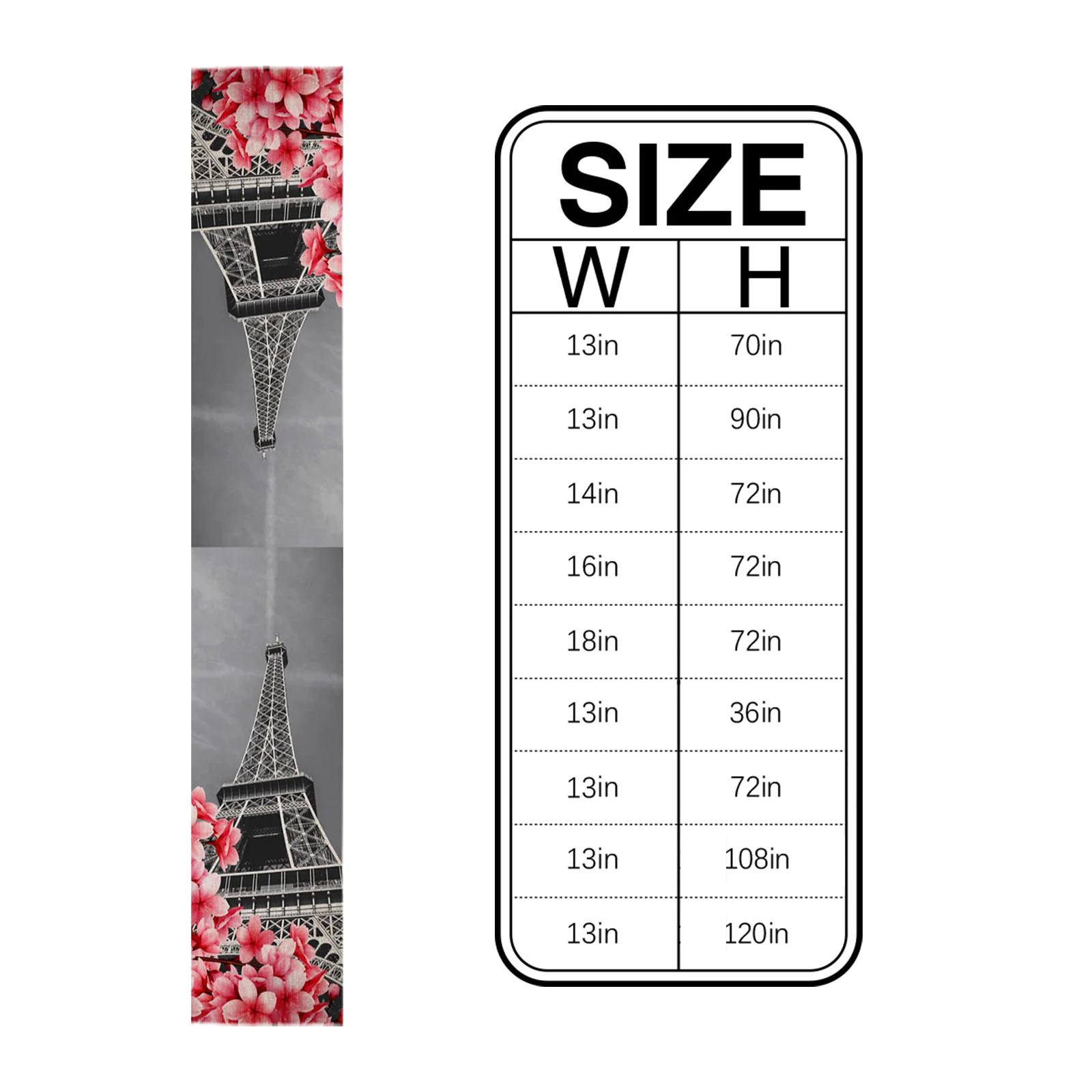 Розовая вишневая Цветочная настольная дорожка украшение для дома обеденного