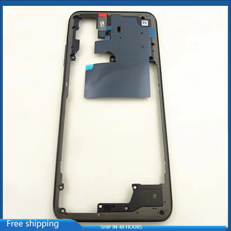 

For Xiaomi Redmi Note 10 Middle Frame Housing Case Redmi Note 10S Middle Frame Bezel Middle Plate Replacement