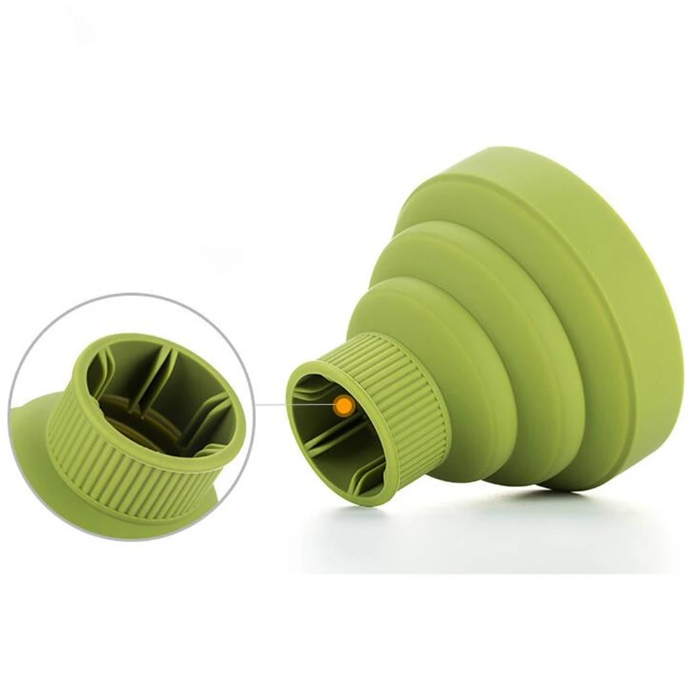 

Силиконовый Универсальный чехол-рассеиватель для волос, устойчивый к высоким температурам, складной фен, аксессуары, инструменты для парик...