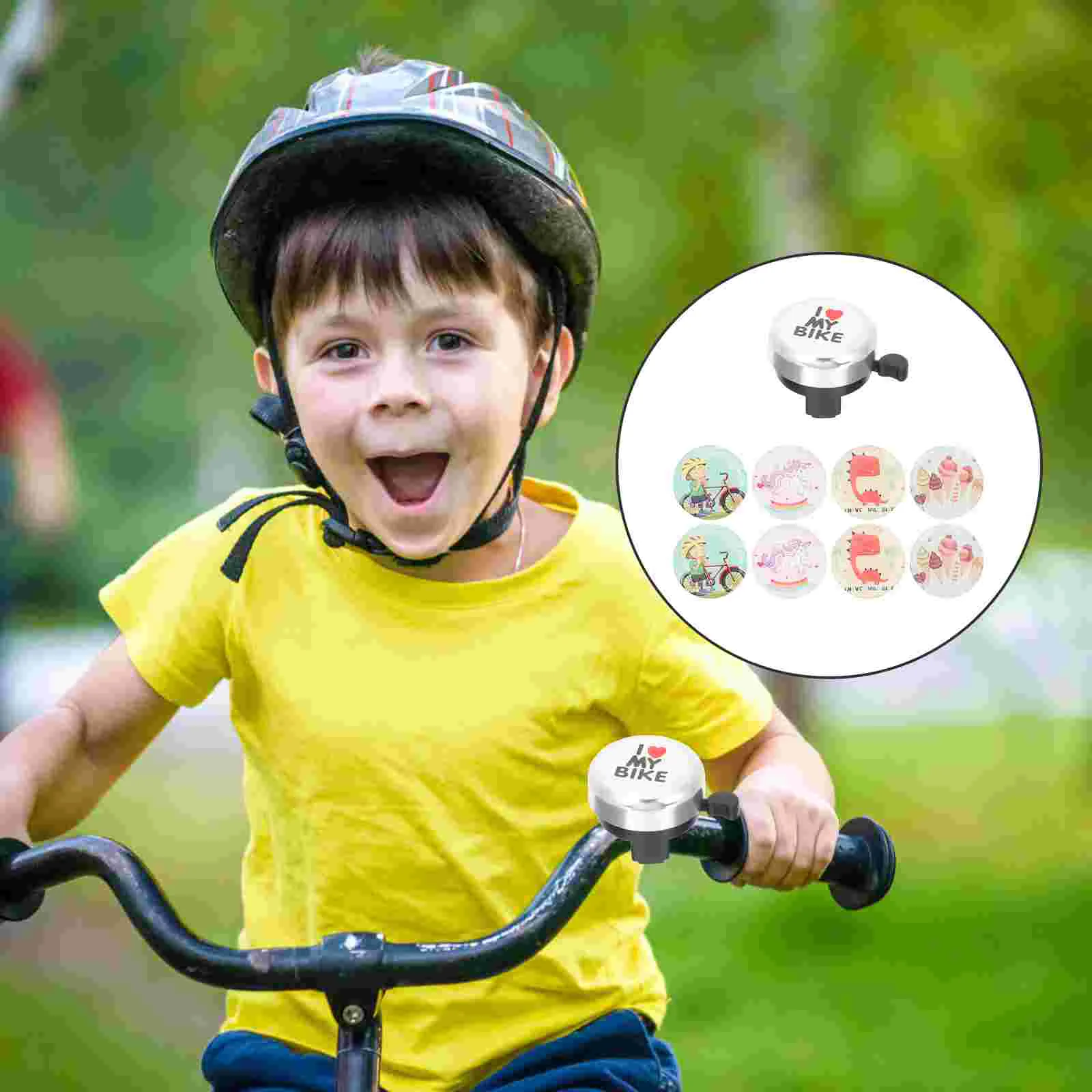 

Bell Bike Kids Bicycle Handlebar Ring For Horn Cycling Mountain Loud Animal Accessories Bells Crisp Cartoon Scooter Cycle Road