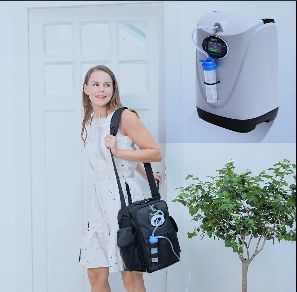 

LOVEGO 1-4.5Liters/Min Portable Oxygen Concentrator With Safety Alarms