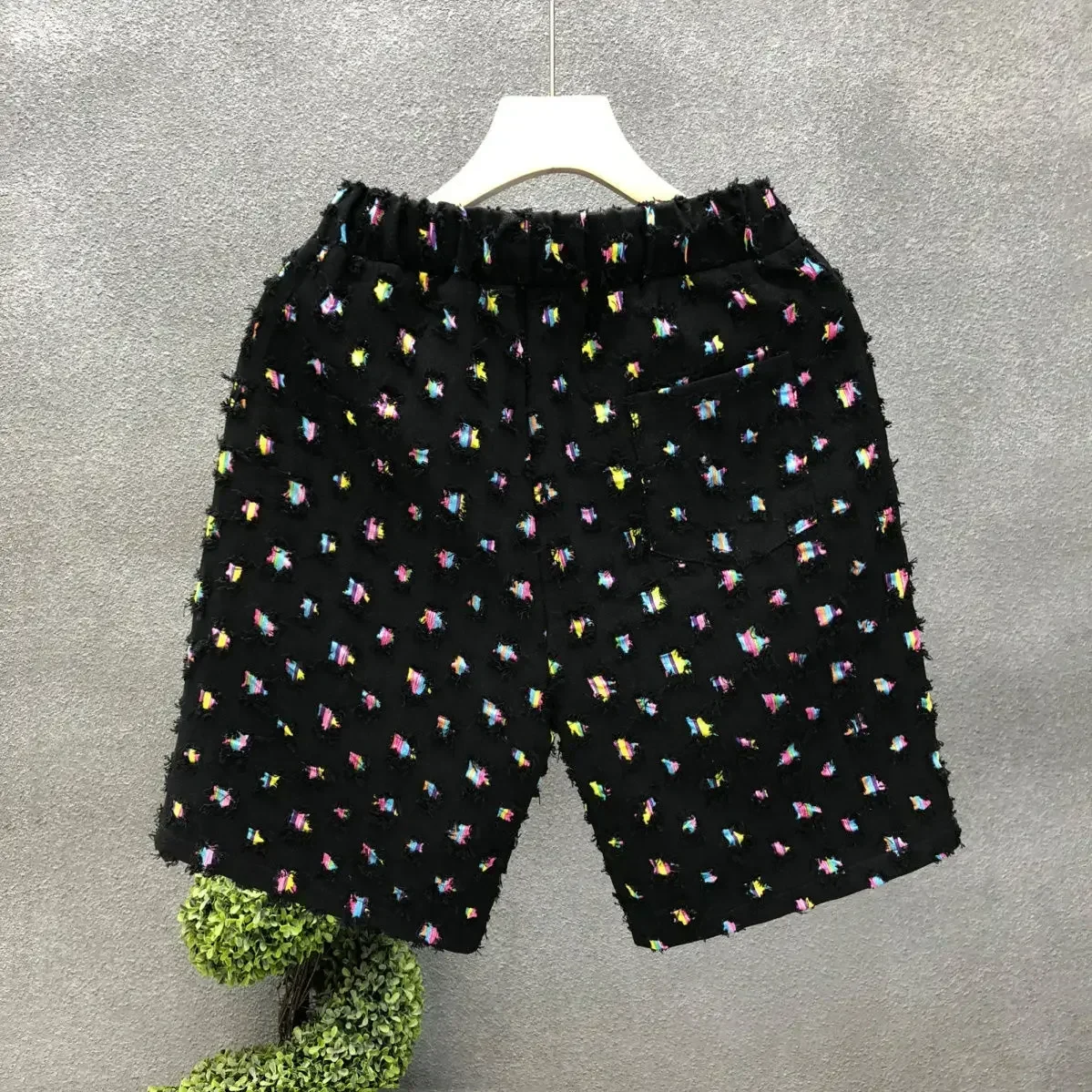 Летние тонкие джинсовые шорты мужские модные брендовые повседневные уличные