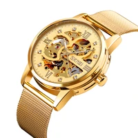 luxury men metal business watch automatic mechanical watcheser80jn