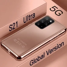 Global Version S21 Ultra Smartphone Android 7.3 inch 16GB 512GB smartphones Cell phone Unlocked Mobile Phones Celulares 5G Phone