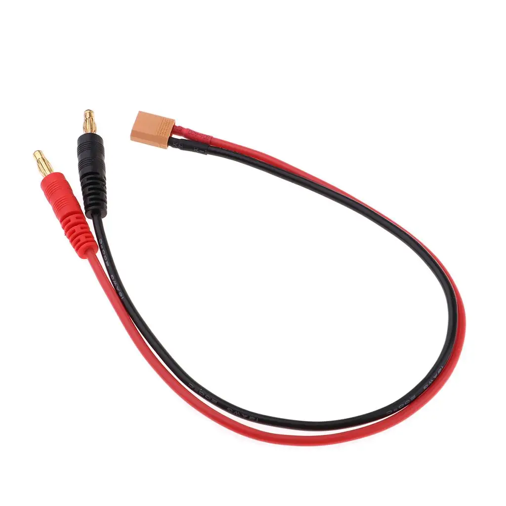 Кабельный провод 4 мм/банановый штекер XT30 16AWG 35 5 см для батареи RC