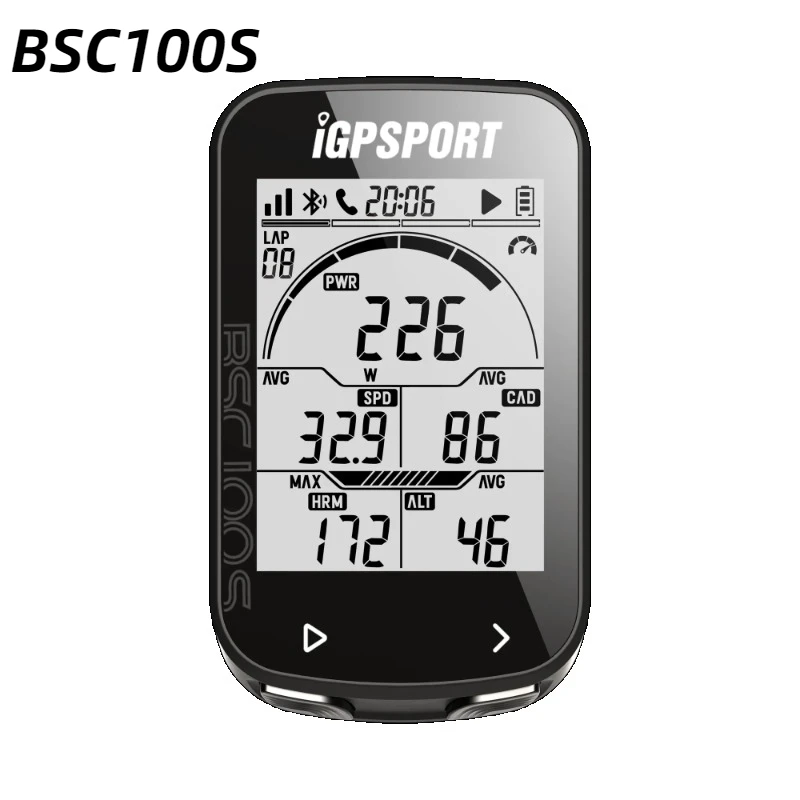Велосипедный компьютер IGPSPORT BSC100S беспроводной спидометр цифровой секундомер