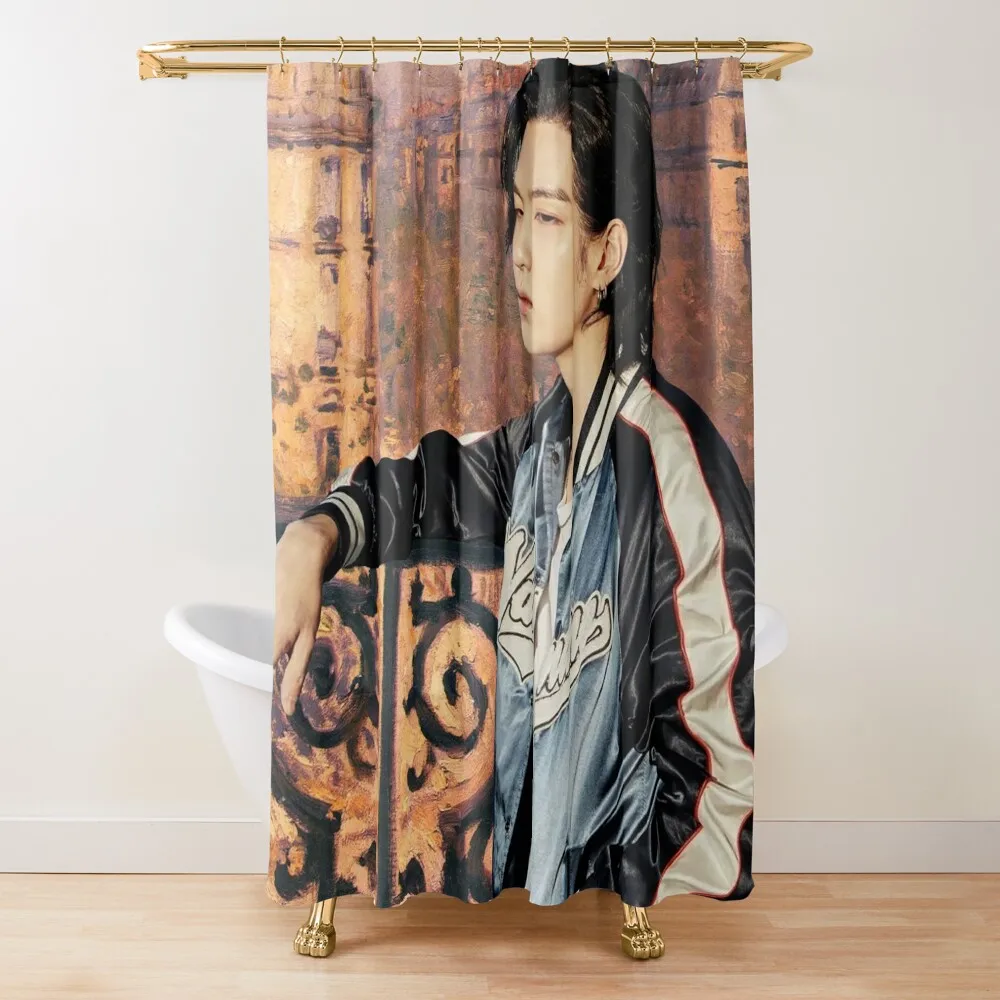 YOONGI в Париже занавеска для душа ванной комнаты аксессуары водонепроницаемая