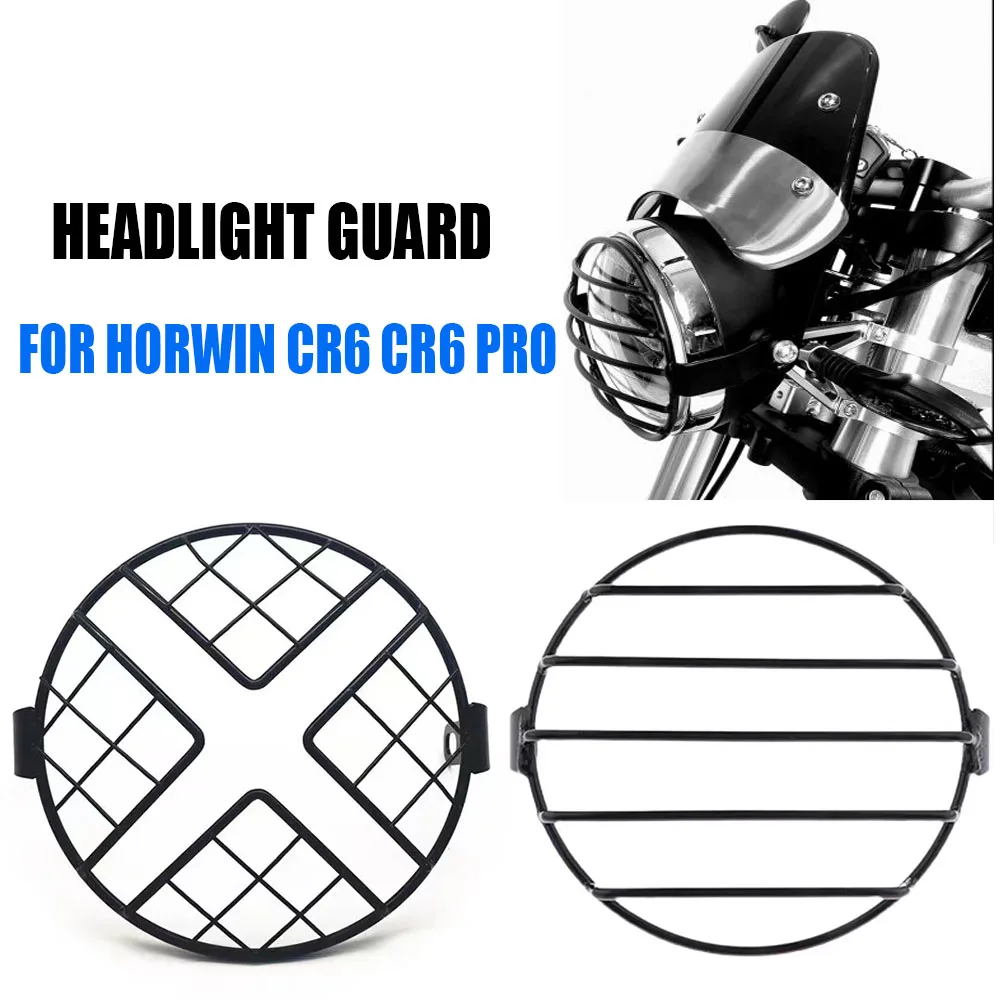 

Motorcycle Headlight Guard Headlight Protector Cover For HORWIN CR6 CR6 PRO