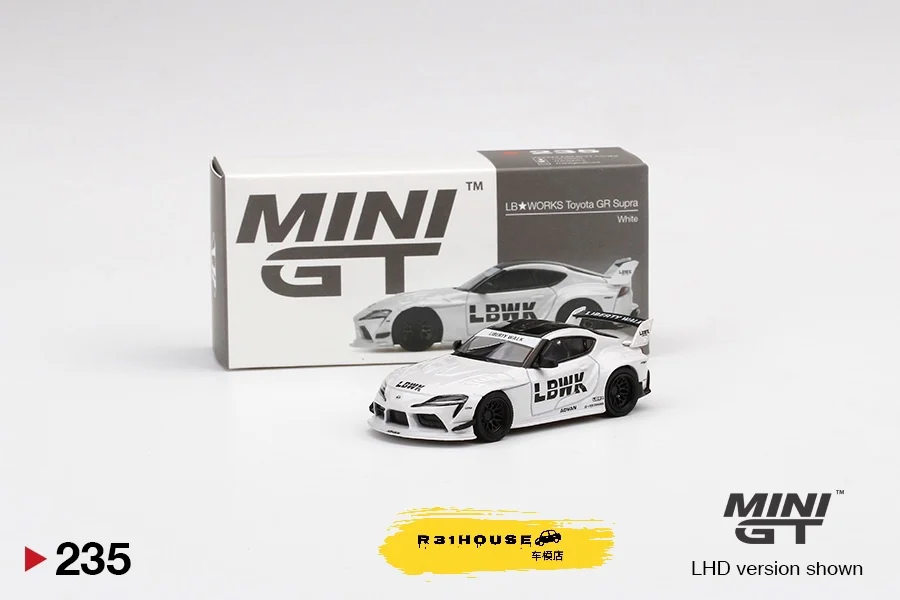 1:64 распроданная версия с широким кузовом LBWORKS GR Bull Devil Supra China Limited Edition 235, литая под давлением модель автомобиля из сплава, игрушка для мальчиков (art.: 3920cfec04ce5) - 3920cfec04ce5