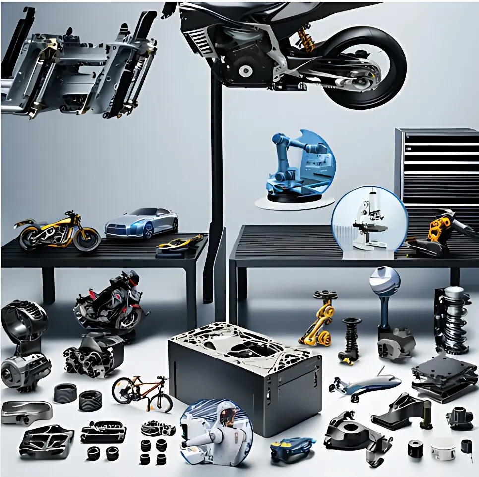 2024Высокоточная пятиосевая обработка деталей из нержавеющей стали с ЧПУ