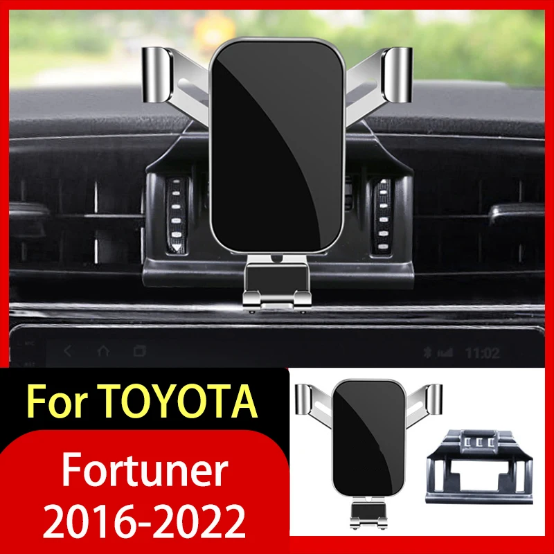 

Автомобильные аксессуары, держатель для TOYOTA Fortuner 2016-2019 2020 2021 2022, гравитационная навигация, специальный кронштейн, поддержка GPS