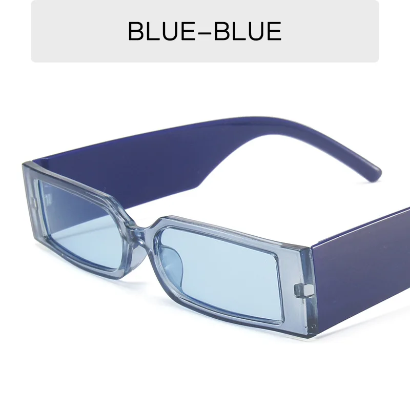 2022 маленькие прямоугольные солнцезащитные очки в стиле ретро модные брендовые