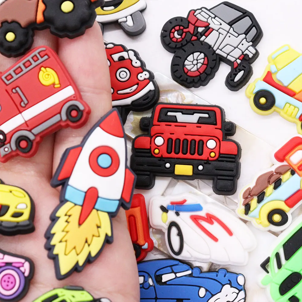 1-42 шт. Miniso Disney тачки ракета Корабль кран скорая помощь экскаватор астронавт ПВХ