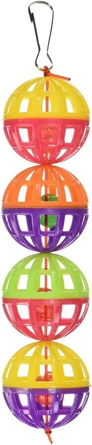 

Lattice Ball Toy with Bells