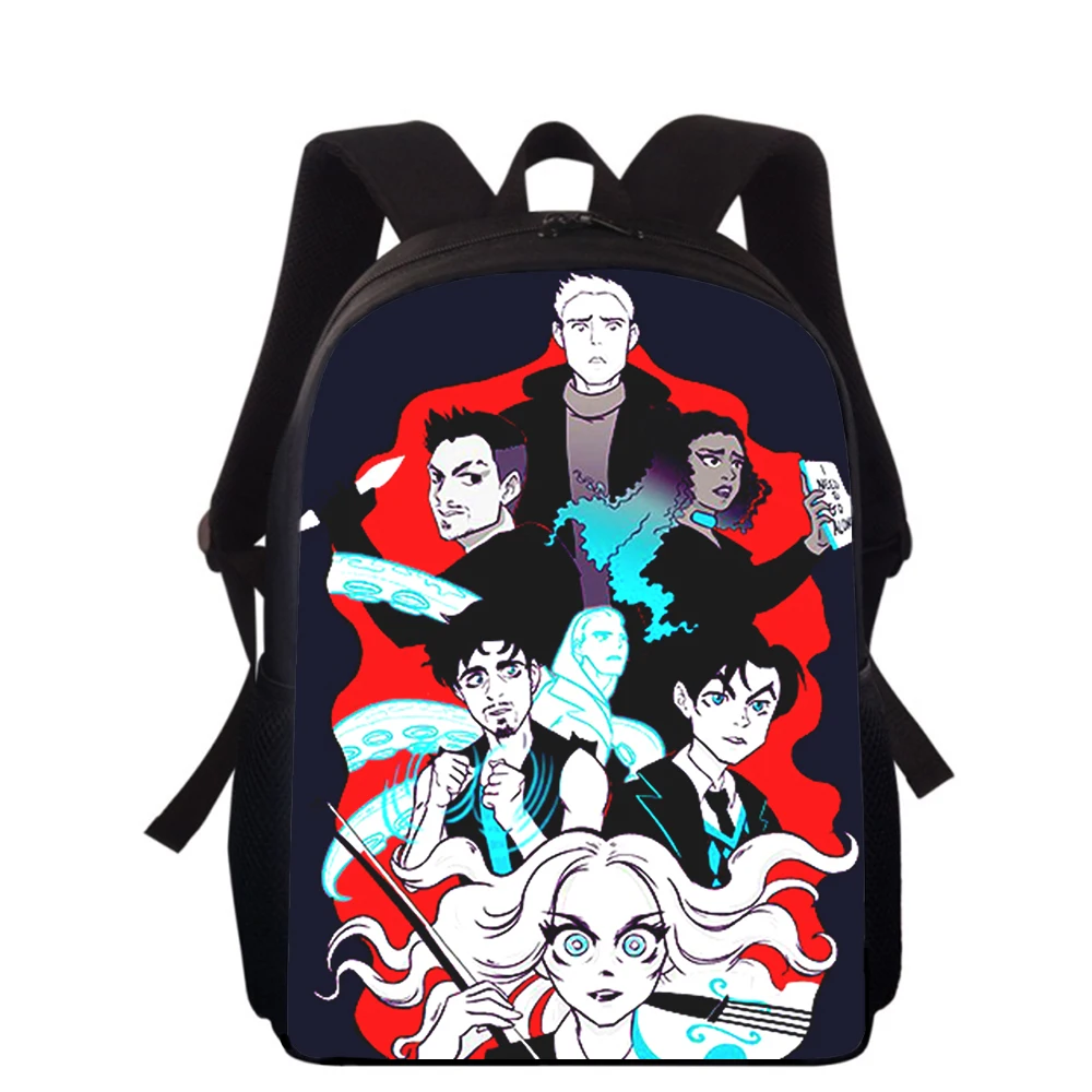 The Umbrella Academy 15” 3D Print Kids Backpack Primary School Bags for Boys Girls Back Pack Students School Book Bags