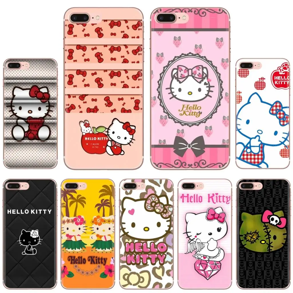 

Cases Cartoon Pink hello Kitty Painting Pattern For iPod Touch iPhone 10 11 12 Pro 4S 5S SE 5C 6 6S 7 8 X XR XS Plus Max 2020