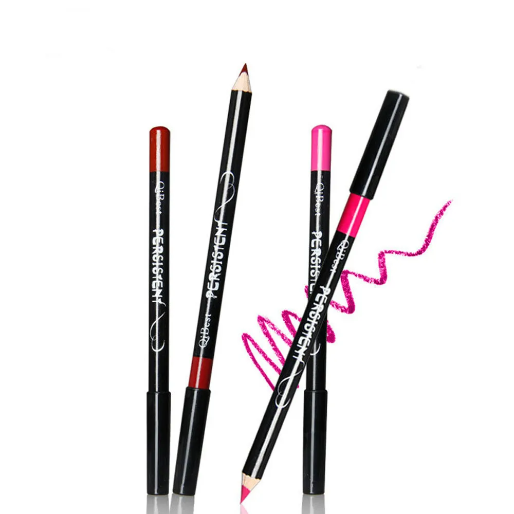

12pcs/set Professional Matte Lip liner Pencil Set Waterproof Long Lasting Smooth Natural Makeup,maquiagem,maquillaje