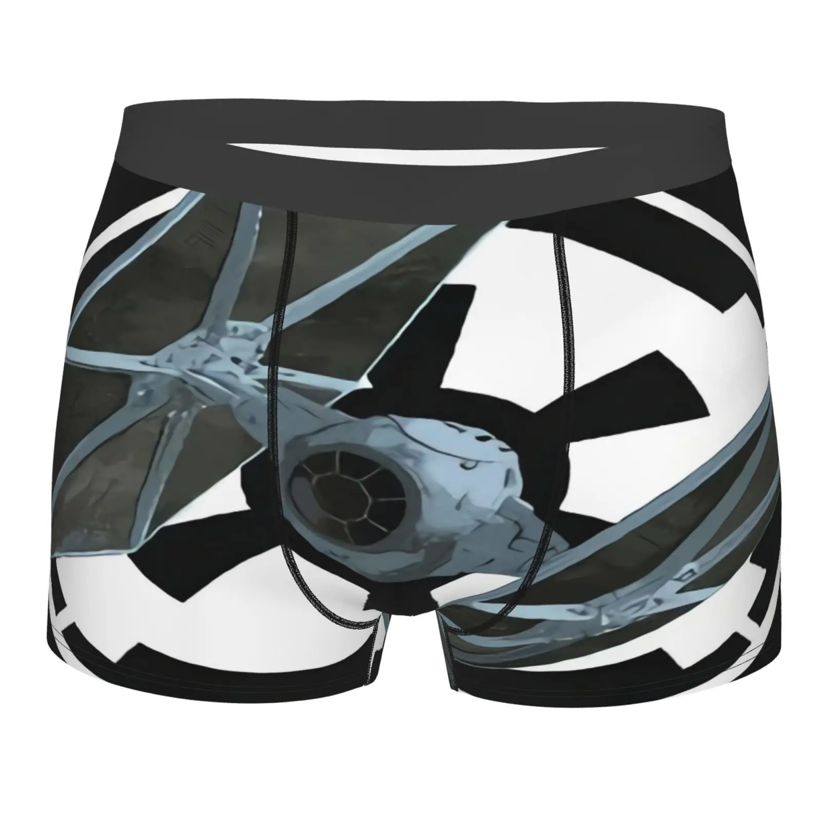 

Мужские трусы из полиэстера Tie Fighter Wars, длинные штаны, звездное пространство, нижнее белье для мужчин