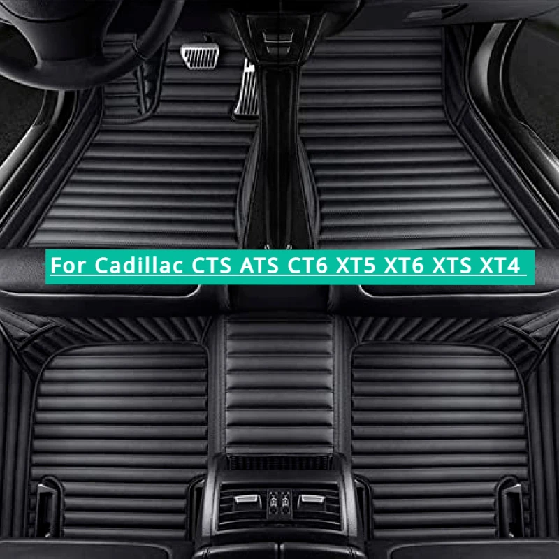 Автомобильные коврики под заказ для Cadillac CTS ATS CT6 XT5 XT6 XTS XT4 SRX 2005-2024