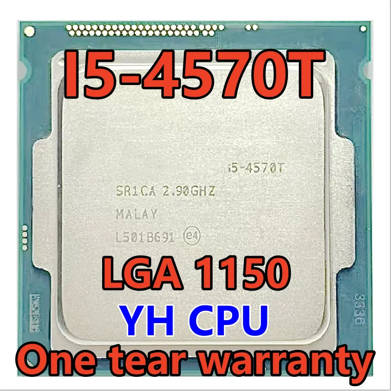 

i5-4570T i5 4570T SR1CA 2.9 GHz Dual-Core Quad-Thread CPU Processor 4M 35W LGA 1150