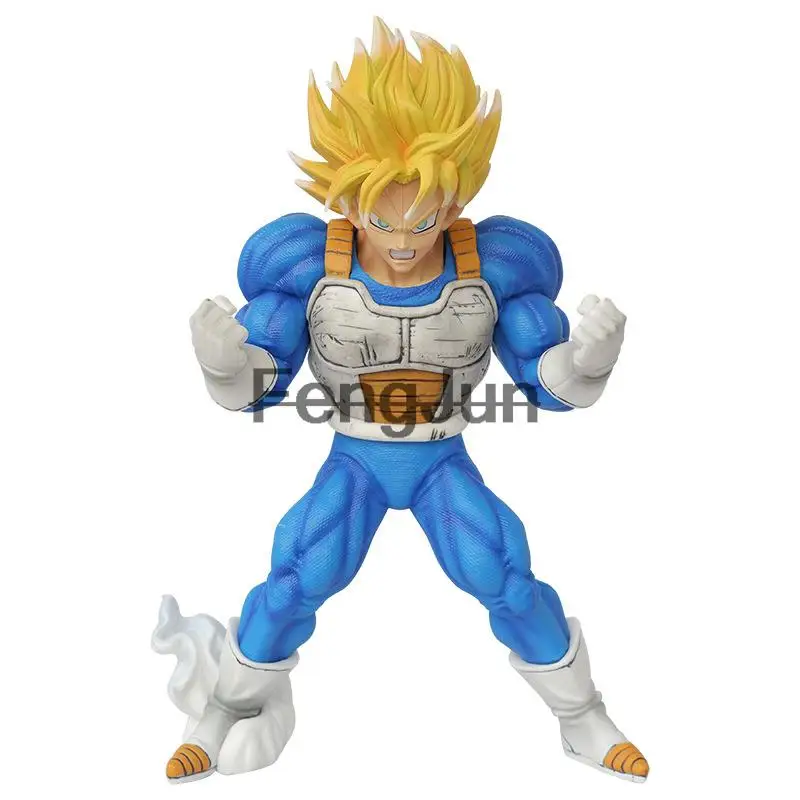 Женская фигурка Goku Super Saiyan, экшн-фигурки, Коллекционная модель, игрушки, подарки, 28 см