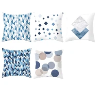 2 pcs nordic simple modern stripe cushion cover pillowcase sofa cushions cover home decor short plush throw pillows case