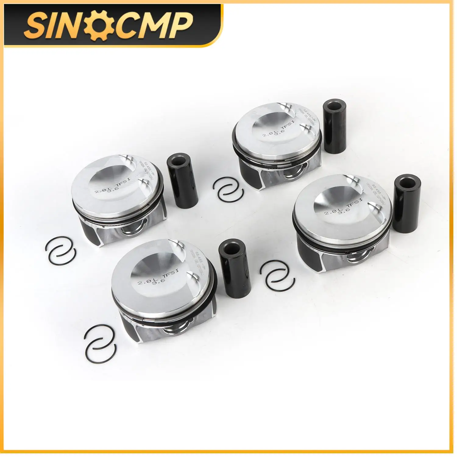 1 комплект 06H 107065 DM 4 x OEM KS обновленный набор поршней диаметром 23 мм для VW Tiguan AUDI A4 Q5 2