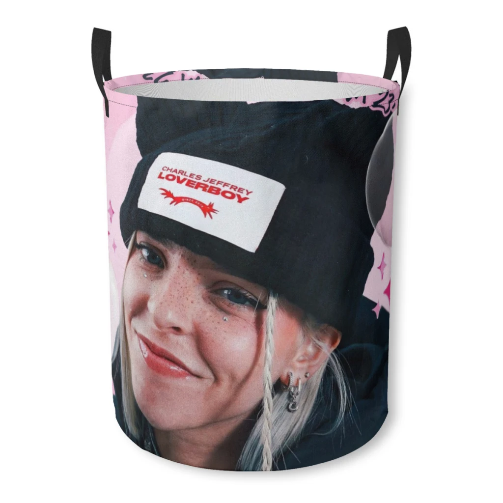 Бытовая тканевая корзина для грязной ткани ведро хранения милый певец Young Miko