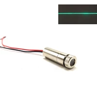 industrial laboratory 30mw 505nm 12x35mm green laser diode line module 3 5v
