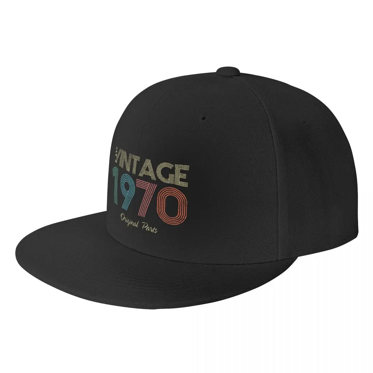 

Cool 1970 Vintage Original Parts Hip Hop Baseball Cap for Men Women Custom Snapback Unisex Dad Hat Summer