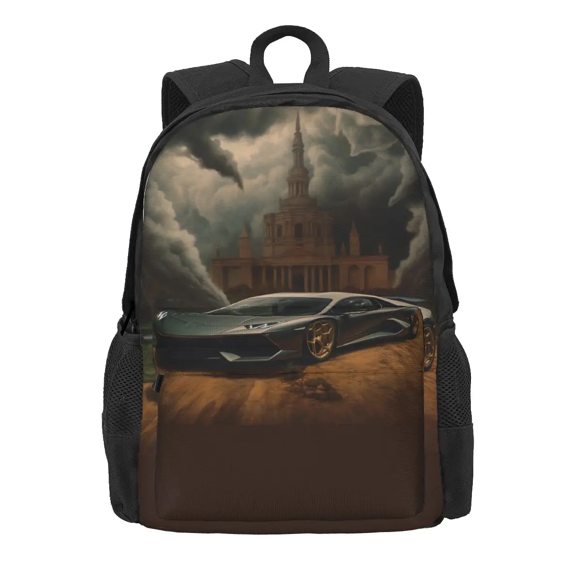 

Благородный спортивный рюкзак для автомобиля, мистический Готический университет, рюкзаки для мальчиков и девочек, изготовленные на заказ,...