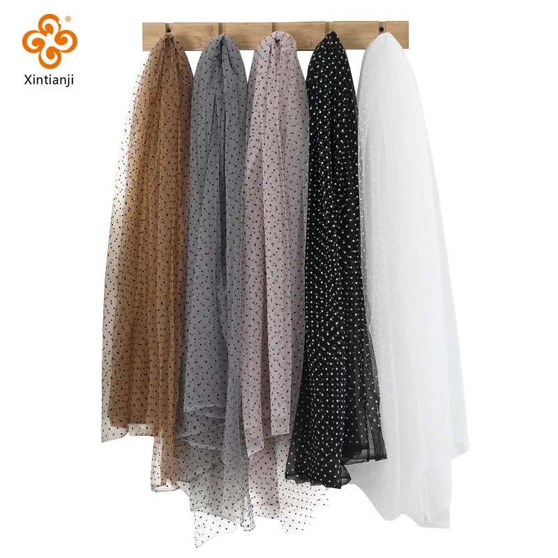 Черная сетка в горошек искусственная кожа с Флокированным принтом на полдвора