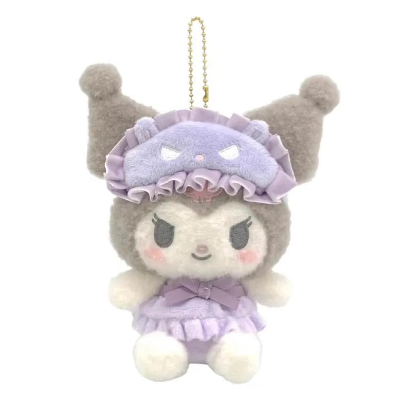 Аниме мультфильм Kuromi My Melody Cinnamoroll HelloKittys Hangyodon Purin маска для глаз пижамная серия