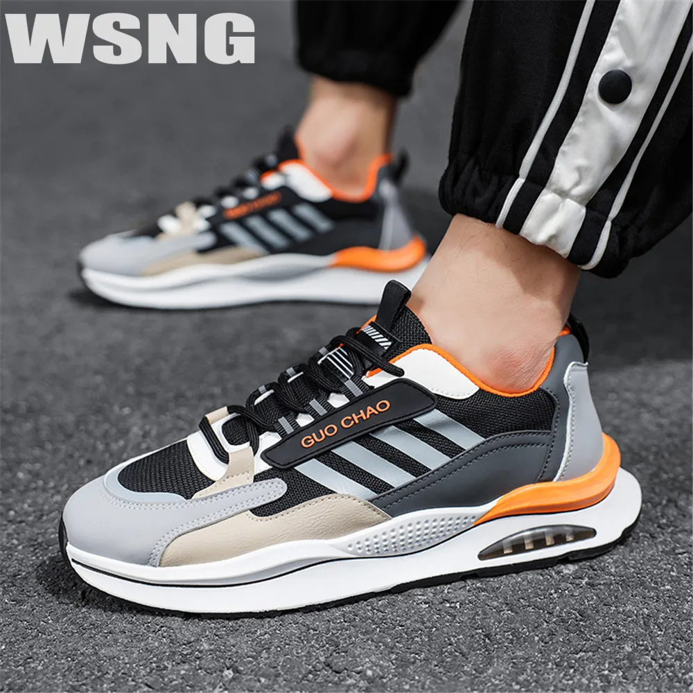 

WSNG Summer New Fashion All-match Canvas Breathable Men's Shoes Lightweight Wear-resistant Casual Sports Shoes Loisirs Sportifs