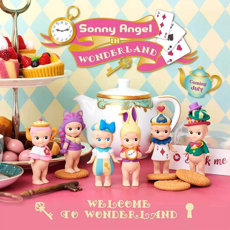

Sonny Angel in Wonderland Alice Series Blind Box Sleepwalking Action Anime Mystery Figure Toys and Hobbies Caixas Supresas Gifts