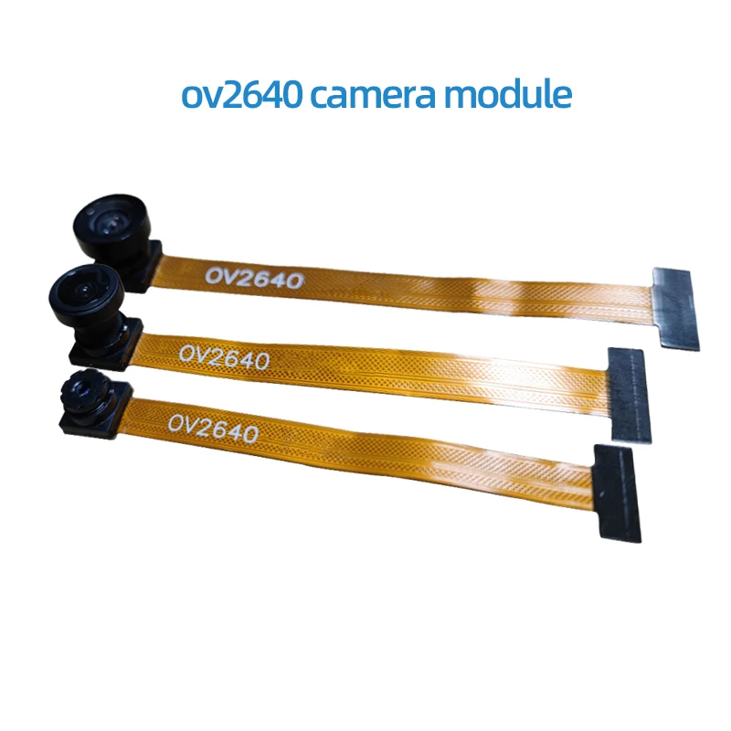 

OV2640 Camera Module Fisheye Wide-angle Lens 2 Million Pixels 4PIN 0.5MM Pitch for ESP32-CAM Camera Module and TTGO Series