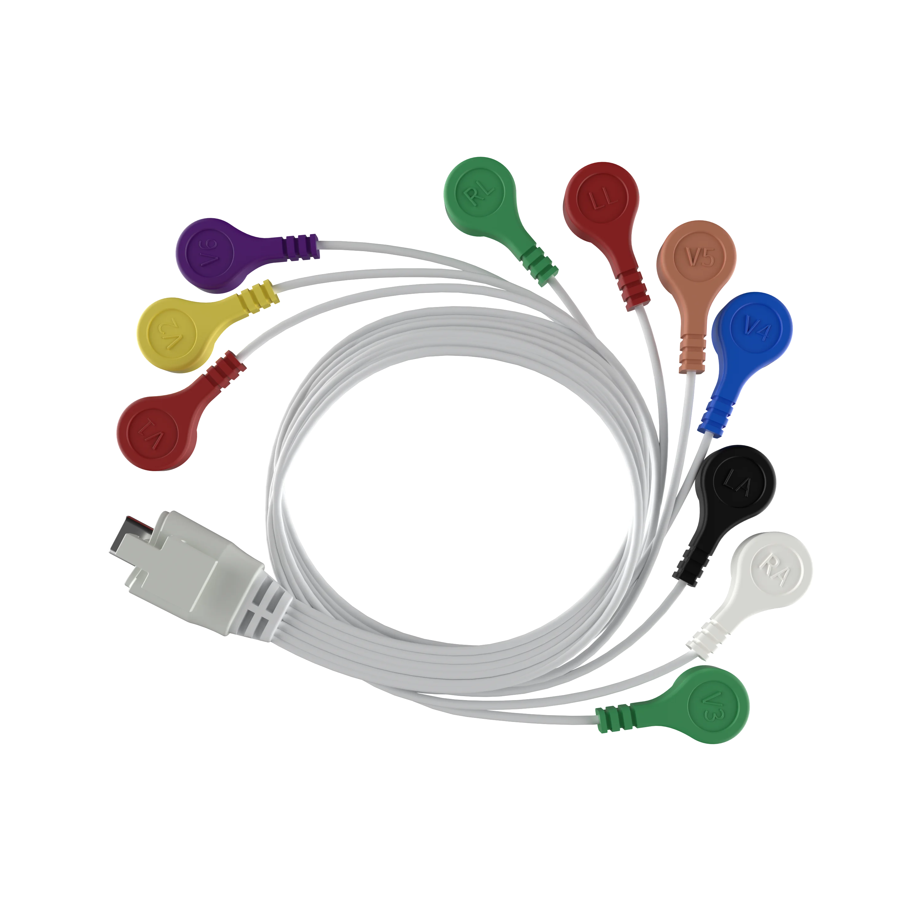 10-проводной кабель ЭКГ/ЭКГ подходит для Lepod Pro 12 отведей