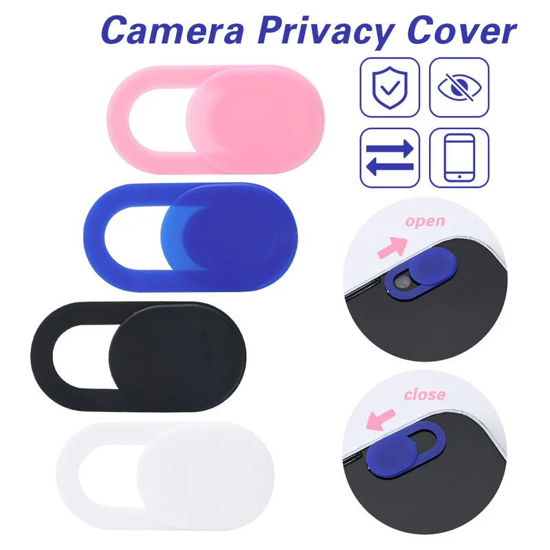 

1/3/5PCS Webcam Cover Antispy Protect Privacy Mobile Phone Laptop Camera Lens Universal Slider Privacy Sticker For iPad Macbook