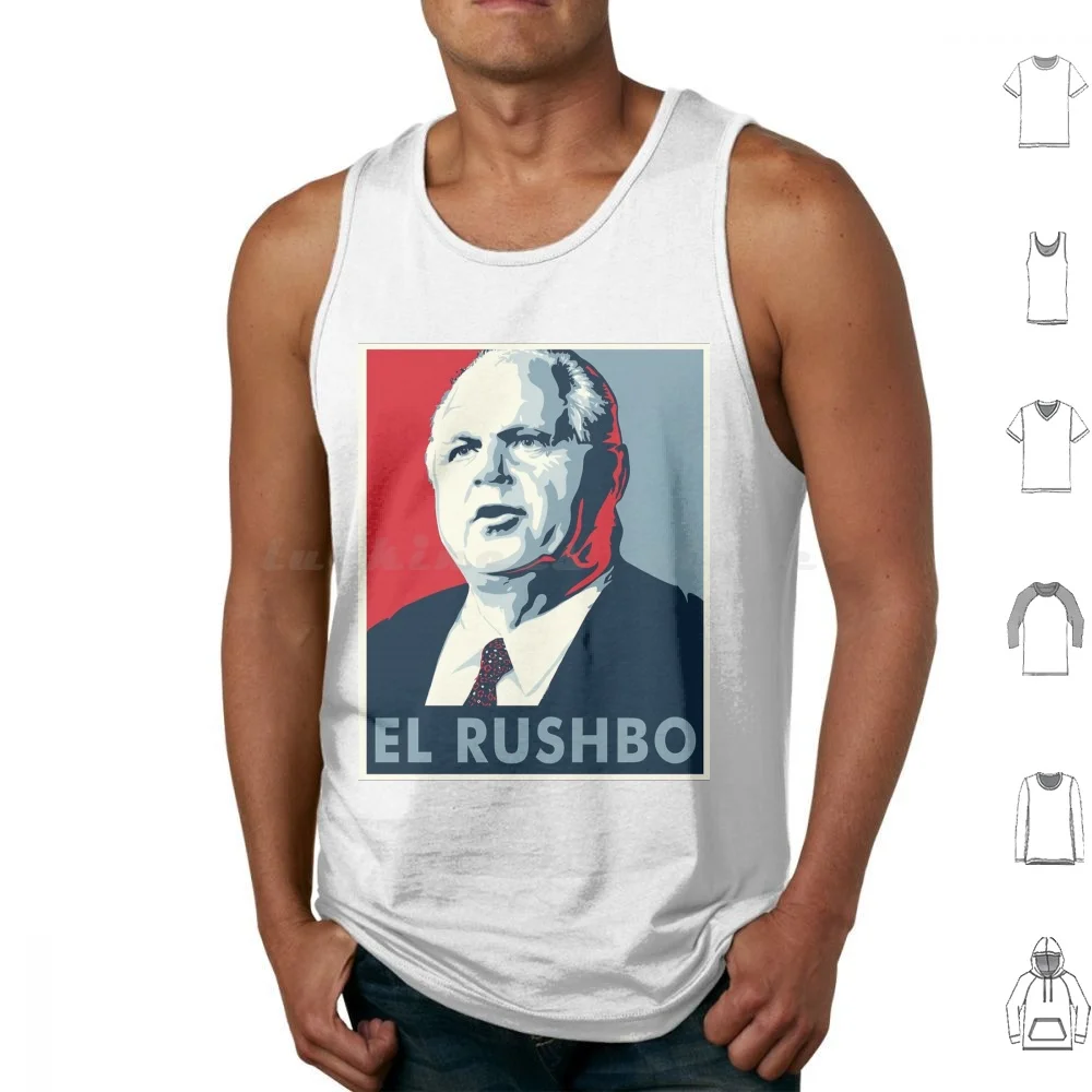 

Rush Limbaugh Rip Trending Tribute El Rushbo Tank Tops Print Cotton Rush Limbaugh Rush Limbaugh Tribute Rip Forever