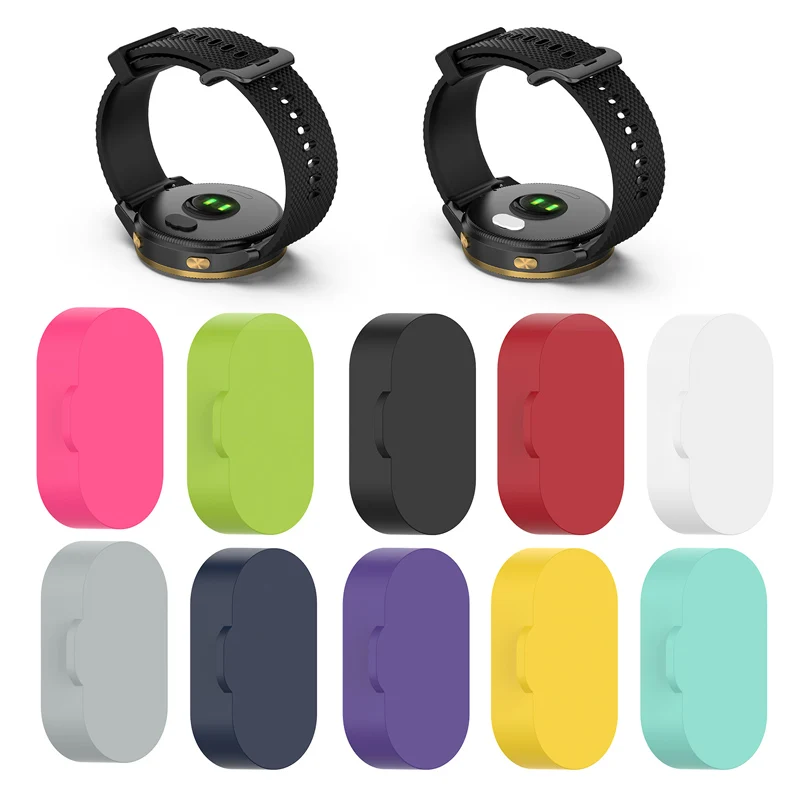 

New Rubber Rings Watch Strap Loops Silicone Replacement Keeper Holder Retainer 18/20/24/26mm For Garmin Samsung Huawei Watchband