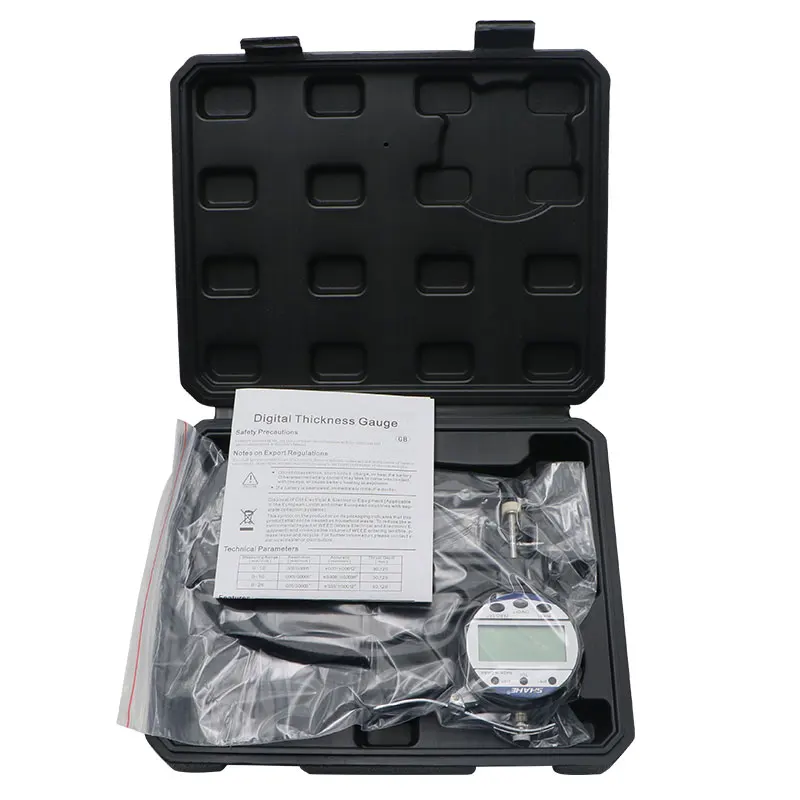 Цифровой толщиномер 0-10 0 01 мм измеритель толщины ювелирных изделий кожаной