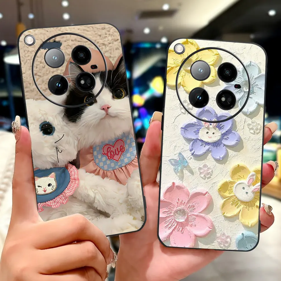 Чехол с милым рисунком для Infinix Zero 40 силиконовый мягкий защитный чехол Zero40 4G чехлы
