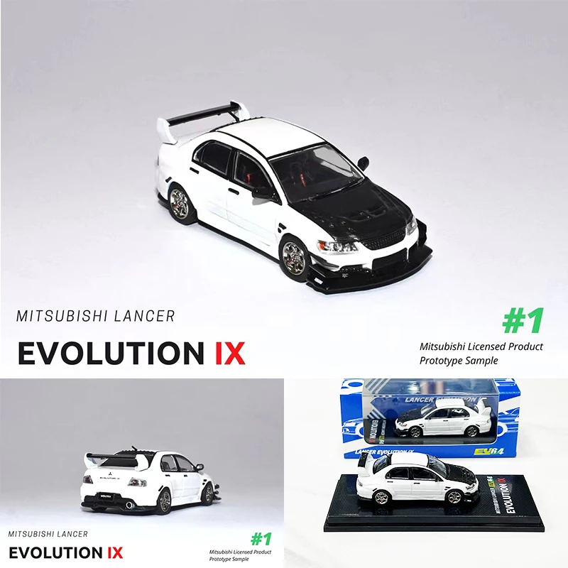 EV64 1:64 Lancer Evolution EVO IX 9 модифицированная версия Коллекционная модель автомобиля из