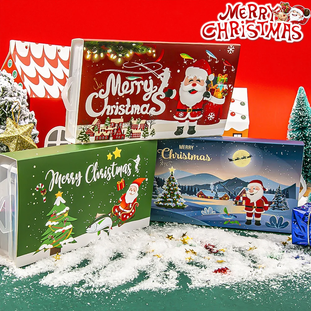 78 шт. Адвент-календарь для рыбалки 2024 год Рождественский календарь обратного