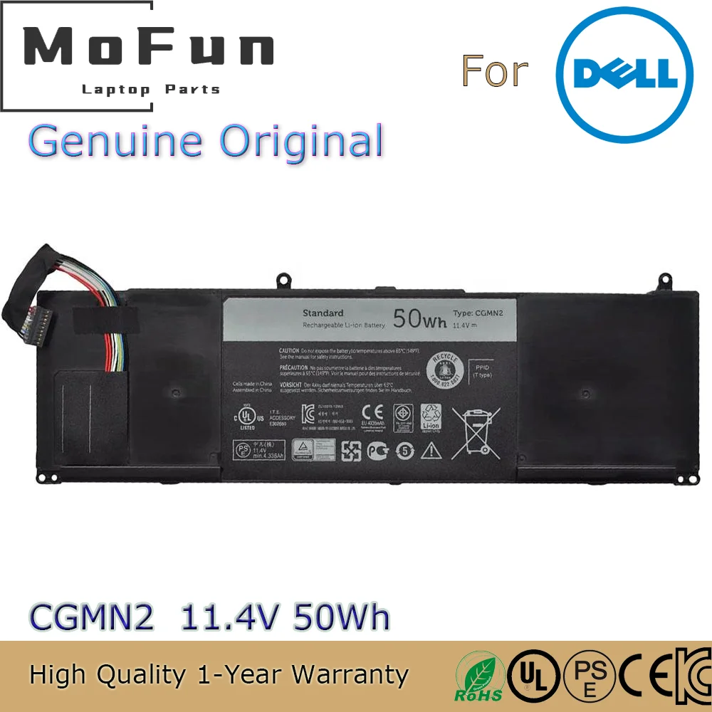 Совершенно новый оригинальный CGMN2 11 4 в 50 Втч Аккумулятор для ноутбука Dell Inspiron 3000