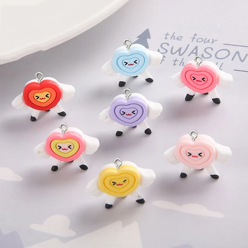 

10 шт., подвески из смолы для изготовления ювелирных изделий