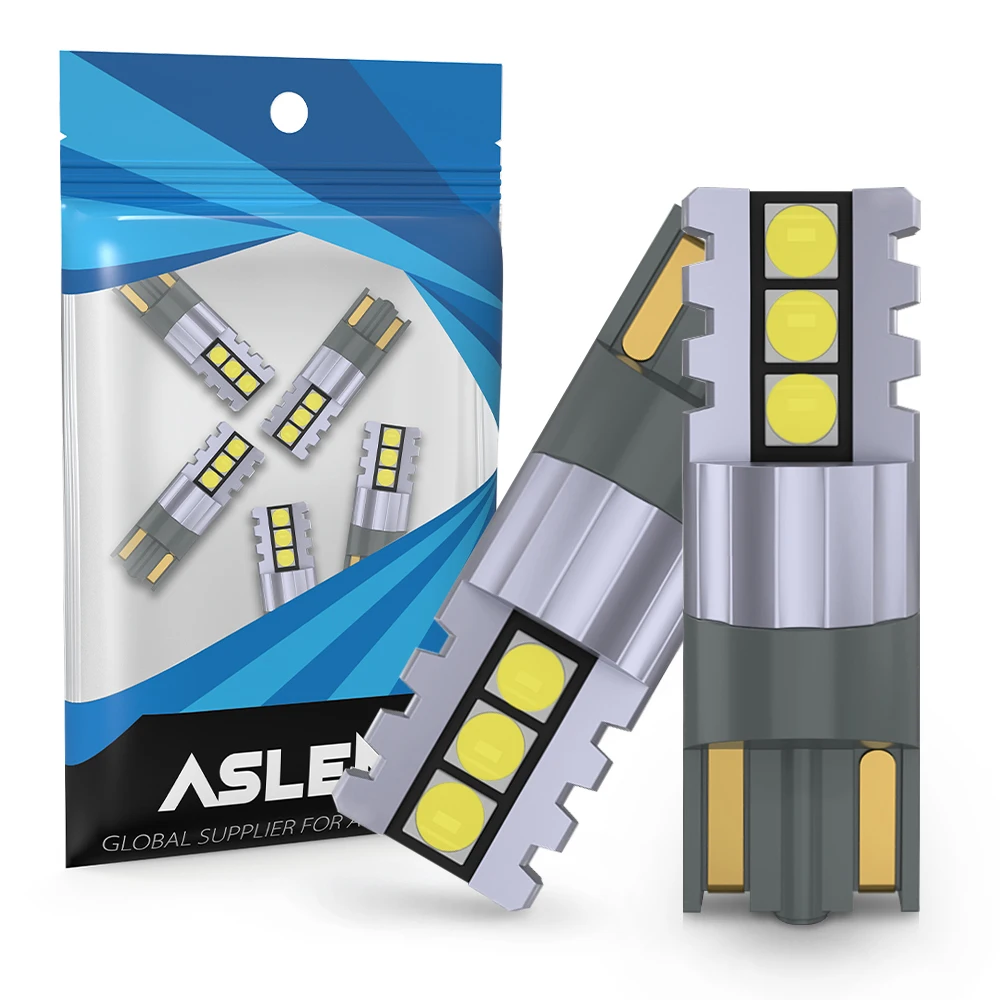 

2 шт., автомобильные лампы T10 с Canbus W5W, 12 В, 24 В, 6000K