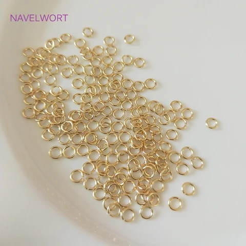 Позолоченные соединительные кольца NAVELWORT 300 шт.