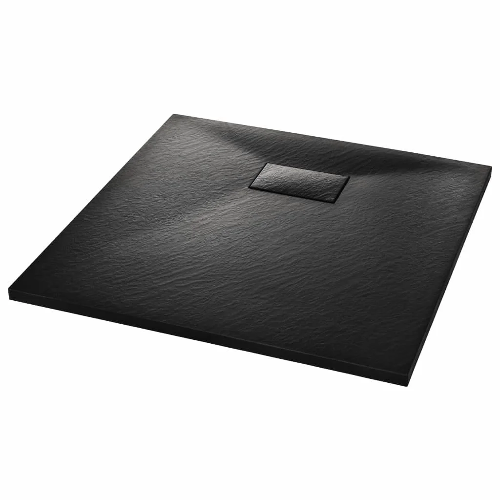 

Shower tray SMC black 90x90 cm