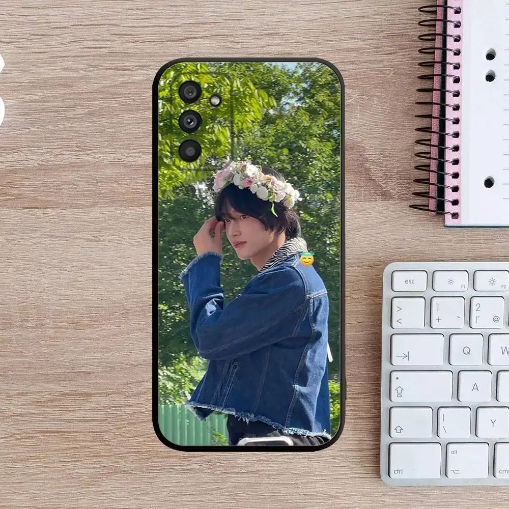 Фото Чехол для телефона Kpop-R-Riize Wonbin для Samsung Galaxy A13,A21s,A22,A31,A32,A52,A53,A71,A80,A91, мягкий черный чехол №5